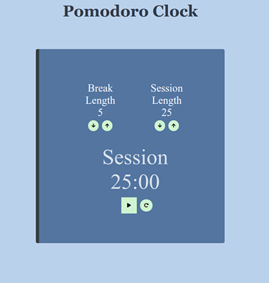 pic of pomodoro project